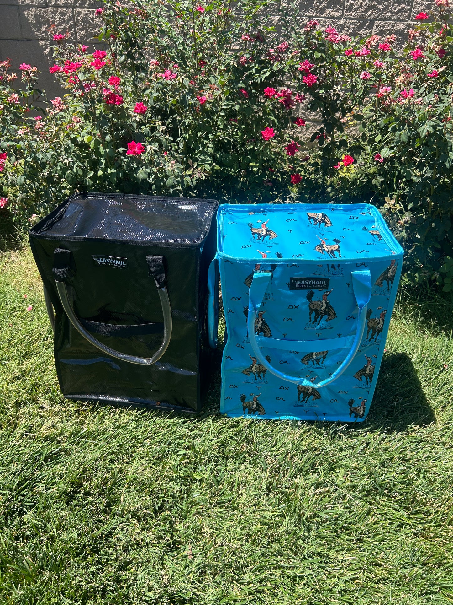 Medium EasyHaul Metallic Rolling & Foldable Tote